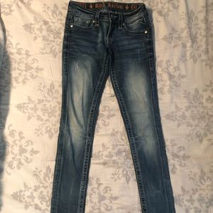 Rock Revival Medium Wash Skinny Jeans